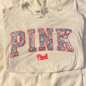 Pink long sleeve shirt